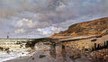 La Pointe De La Heve At Low Tide — Monet, Claude