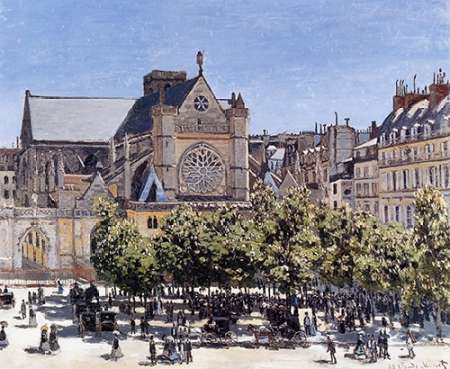 Saint-Germain-LAuxerrois 1866 — Monet, Claude