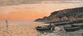 The Beach At Sainte-Adresse 1864 — Monet, Claude