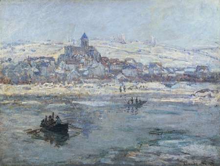 Vetheuil In Winter 1879 — Monet, Claude