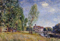 Matrats Boatyard Moret Sur Loing — Sisley, Alfred