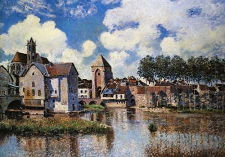 Moret Sur Loing — Sisley, Alfred