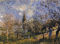 Orchard In The Spring — Sisley, Alfred