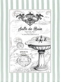Salle de Bain — lettered And lined