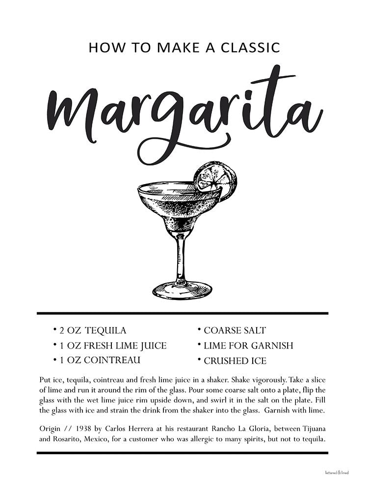 Margarita — Lettered And Lined