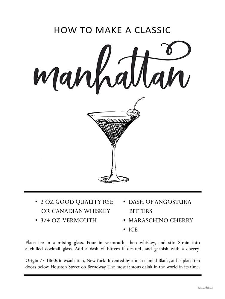 Manhattan — Lettered And Lined