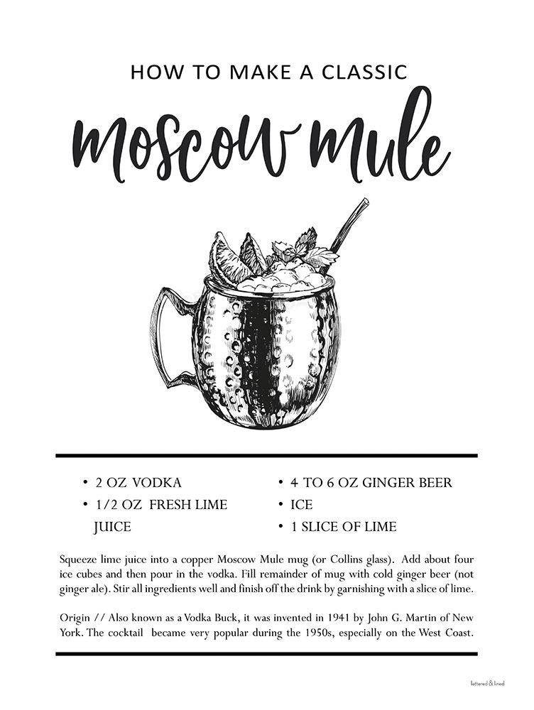 Moscow Mule — Lettered And Lined