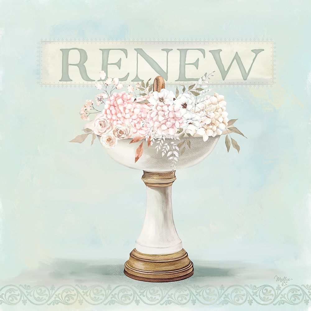 Lavatório Floral — renove — Mollie B.