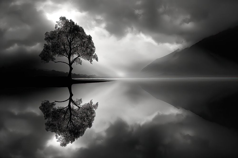 Reflexo de Árvore no Lago II — Zuckerman, Jim