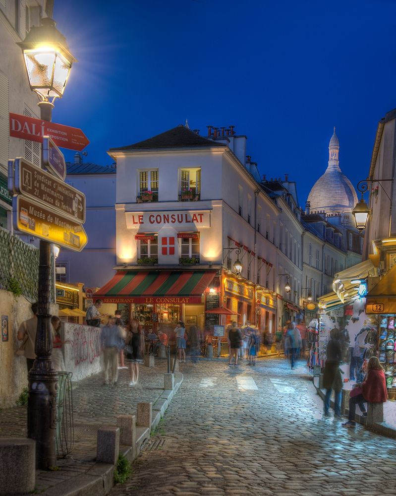 Cena Noturna em Montmartre — Paris — Steve Mohlenkamp
