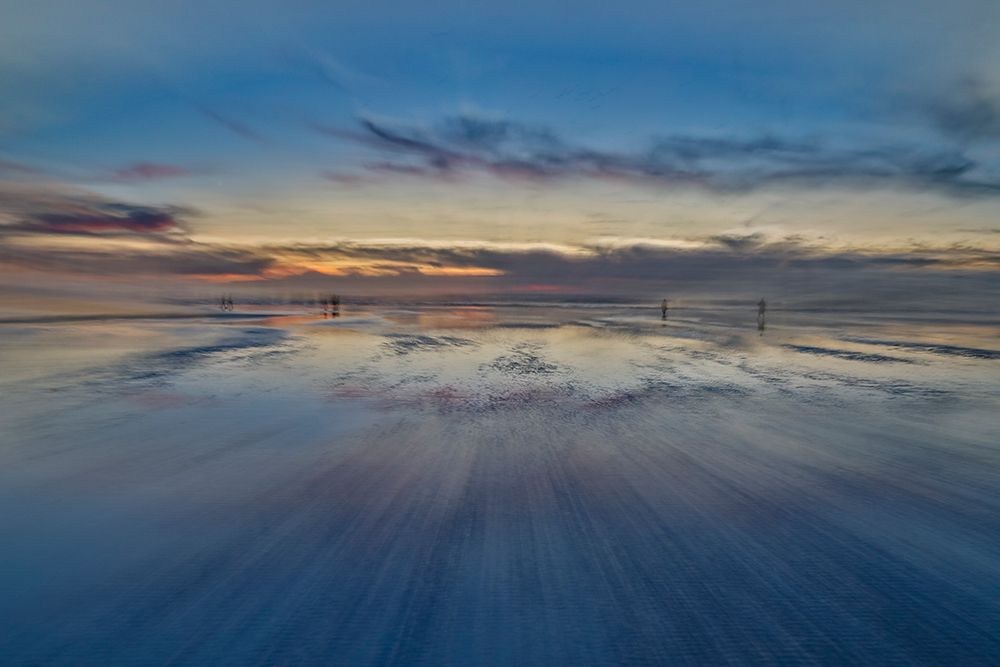 Cannon Beach na Maré Baixa — Oregon — Gulin, Darrell