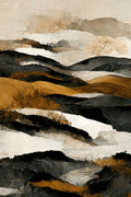 Montanhas em Ocre e Bege — Treechild