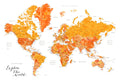 Mapa-Múndi Explorar 1 — Carlotta — Laiz Blursbyai, Rosana