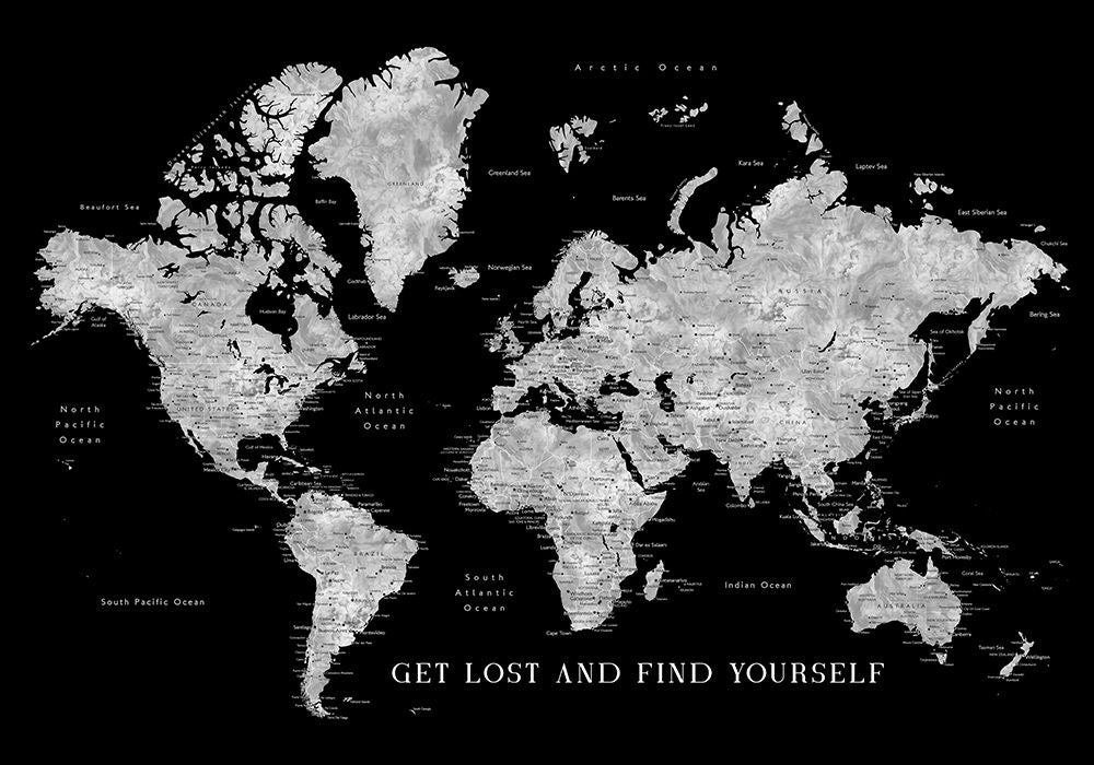 Mapa-Múndi Baibah 2 — Get Lost — Laiz Blursbyai, Rosana