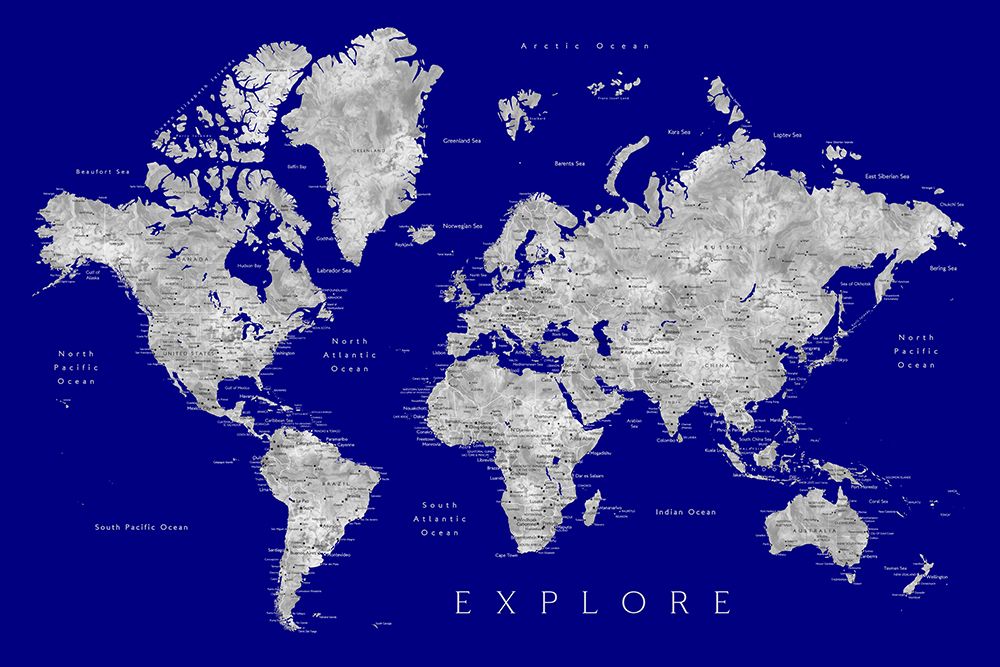Mapa-Múndi Explorar 2 — Valrie — Laiz Blursbyai, Rosana