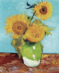 Vaso com Três Girassóis — Pictufy