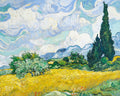Campo de Trigo com Ciprestes 2 — Pictufy