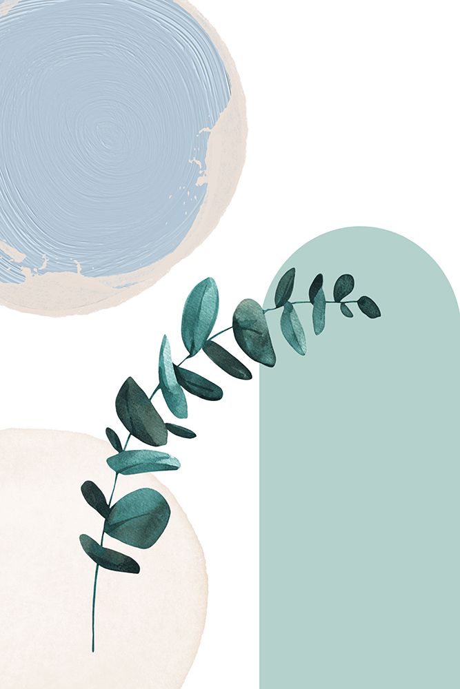 Azul Verde Boho 1 — Moss, Sally Ann