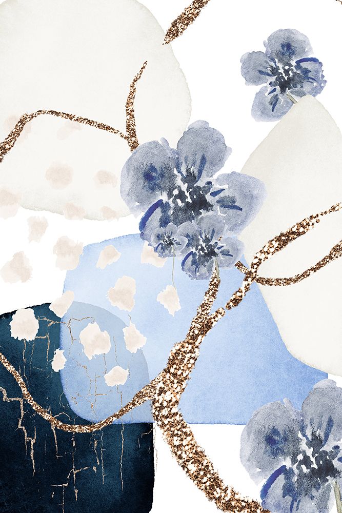 Floral Azul 3 — Ann Moss, Sally