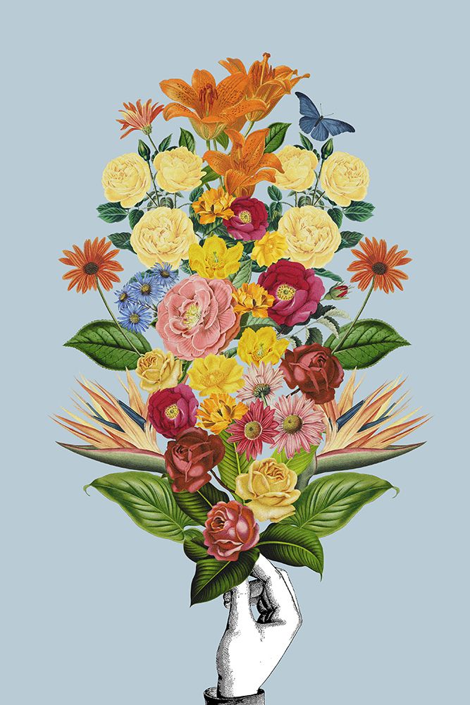 Buquê Botânico Azul — Floral Studio, Frida