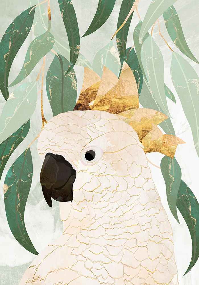 Cacatua da Ópera de Sydney com Eucalipto — Manovski, Sarah