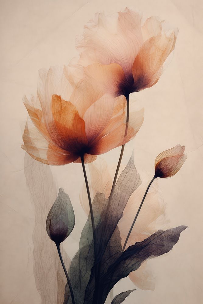 Flores em Pergaminho nº 3 — Treechild