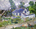 Casas em Auvers, 1890 — Vincent van Gogh — Pictufy