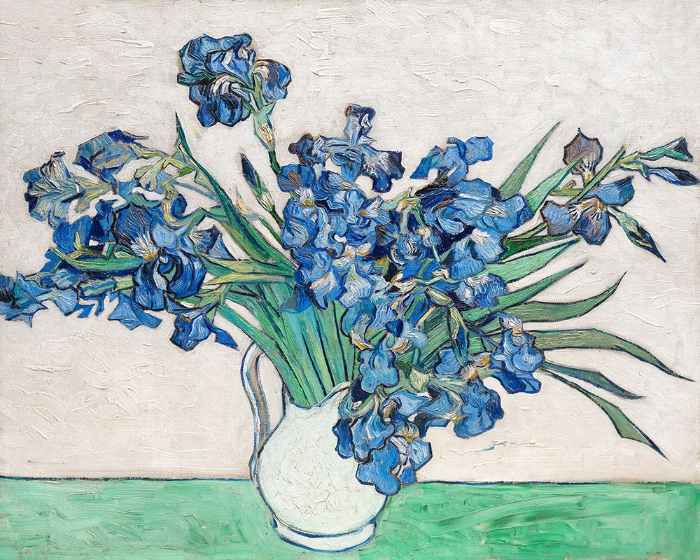 Íris, 1890 — Vincent van Gogh — Pictufy