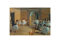 The Dance Foyer At the Opera On the Rue Le Peletier No.2 — Degas, Edgar