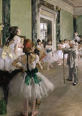 La Classe De Danse — Degas, Edgar