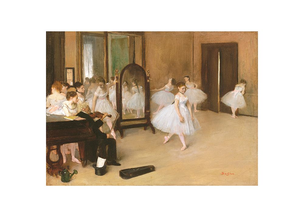 The Dancing Class No.2 — Degas, Edgar