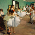 The Dance Class — Degas, Edgar