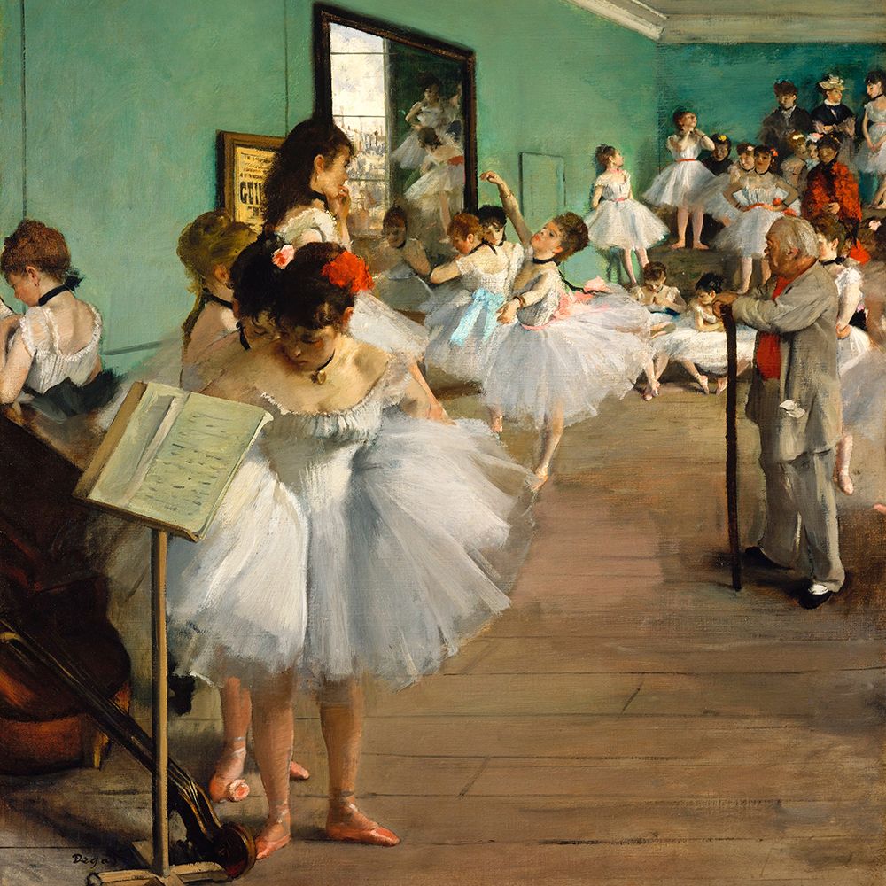 The Dance Class — Degas, Edgar