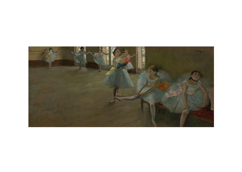 Dancers In the Classroom — Degas, Edgar