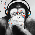 Macaco de Fones — Atelier B Art Studio
