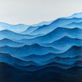 Profundo e Oceano Calmo Ondas — Atelier B Art Studio