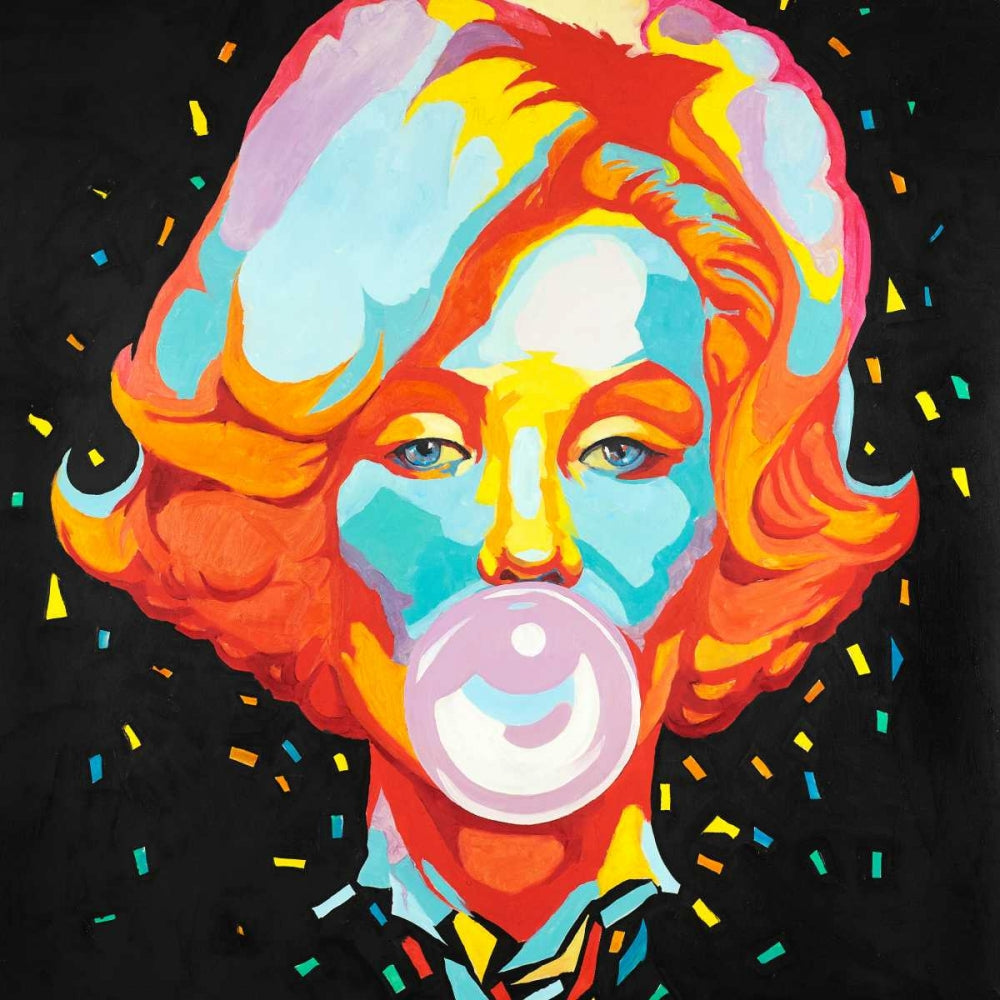 Marilyn Monroe Chiclete Colorido — Atelier B Art Studio
