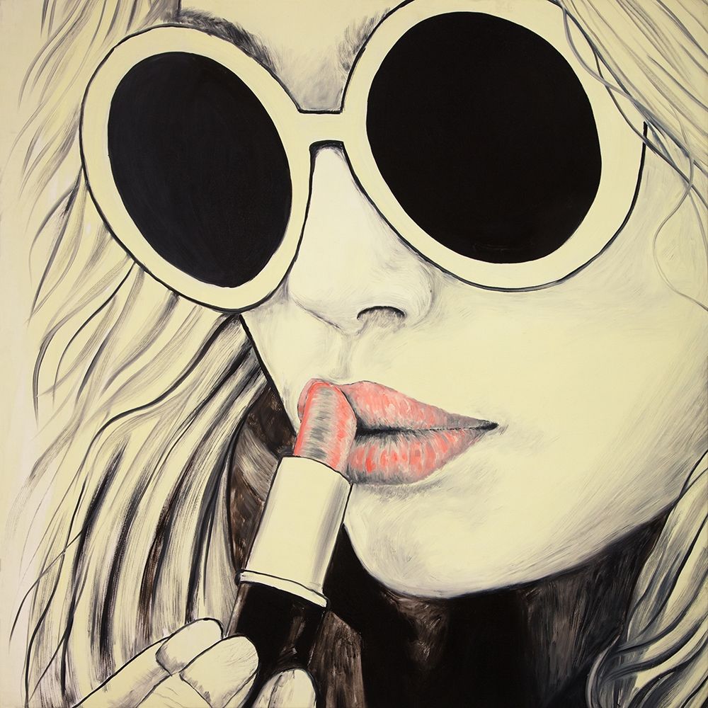 Lábios Rosa — Atelier B Art Studio
