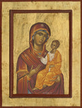 Ícone Bizantino — Virgem Maria com o Menino Jesus — anonymous