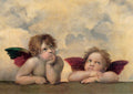 Angeli - Madonna Sistina I — Sanzio, Raffaello