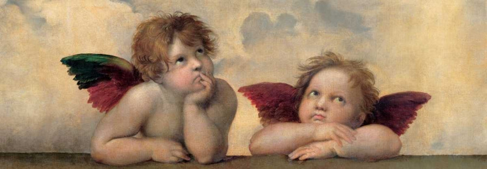 Angeli - Madonna Sistina II — Sanzio, Raffaello