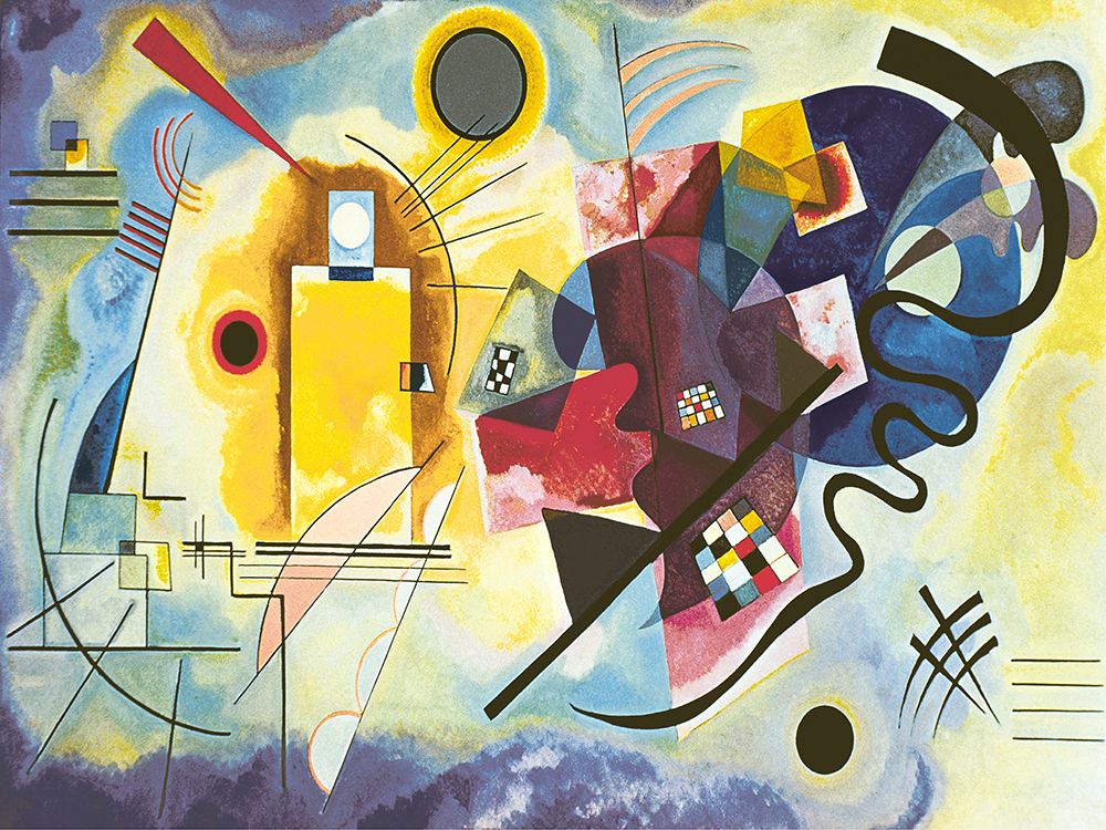 Gelb - rot - blau — Kandinsky, Wassily