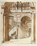 Grand entrance hall, Italy, 1786 — Peyre, Marie-Joseph