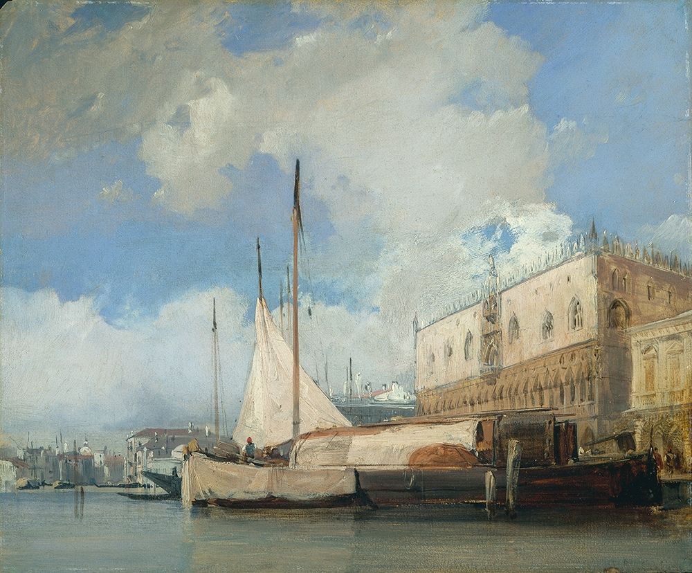 The Doges Palace, Venice — Bonington, Richard Parkes