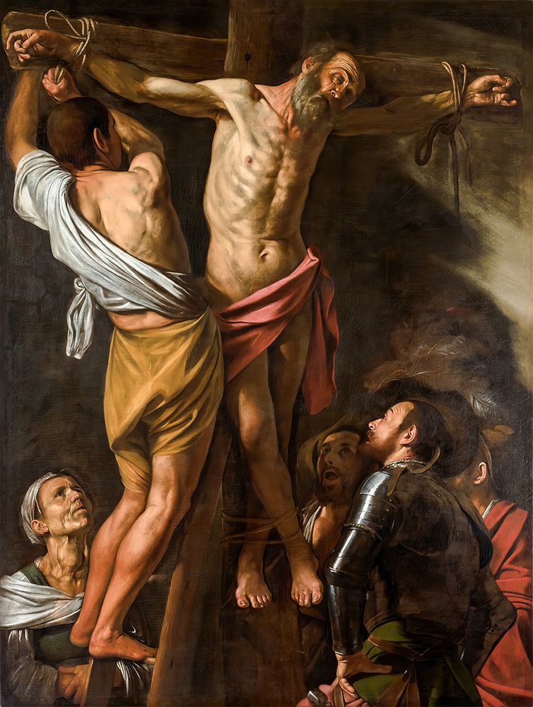 The Crucifixion of Saint Andrew — Caravaggio