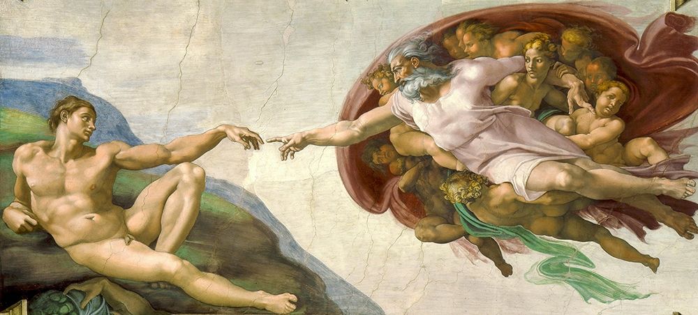 The Creation of Adam — Michelangelo