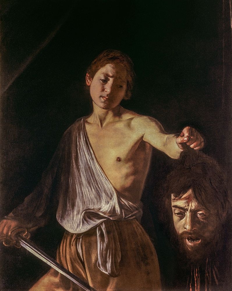 David With The Head of Goliath — Caravaggio