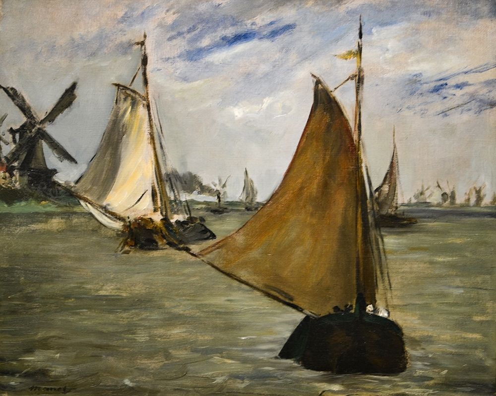 Marine in Holland — Manet, Edouard