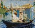 Claude Monet in Argenteuil — Manet, Edouard