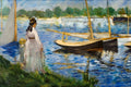 Banks of the Seine at Argenteuil — Manet, Edouard